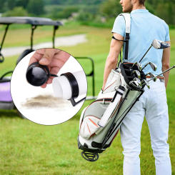 Professional Golf Sand Bottle Portable Sand Divot Repair Tool with Easy-Fill Design Durable Leakproof Container for Golf Course