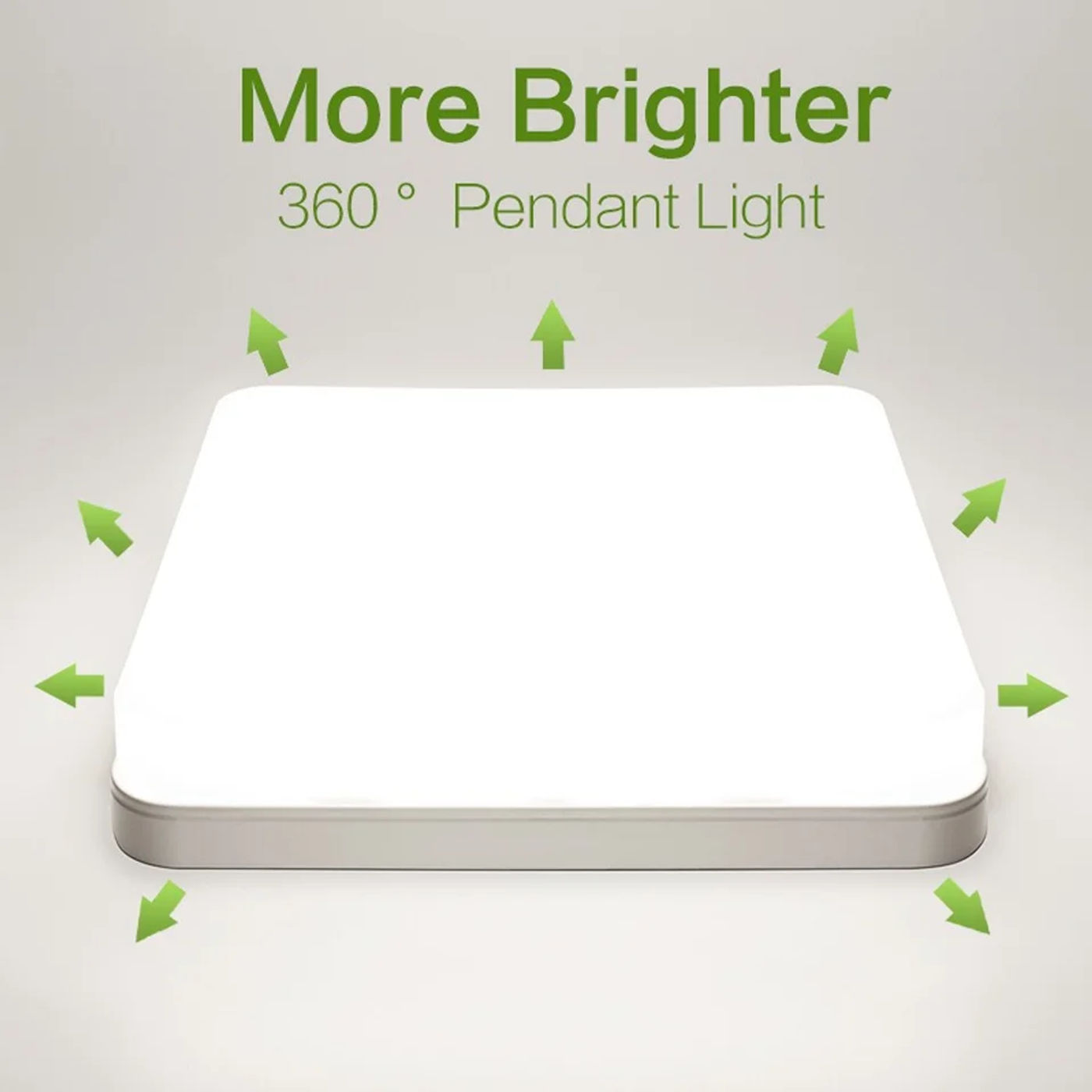 Description Picture 4 of itemIRALAN  Square LED Ceiling Light Bedroom Light Neutral White Cool White Warm White 48W 36W 24W 18W LED Ceiling Light
