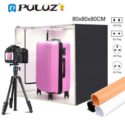PULUZ 80cm Photo Studio Lightbox,Large Photography Studio Shooting Tent Box Kit 3 Colors Backdrops,Studio Box Kit,Photo Softbox