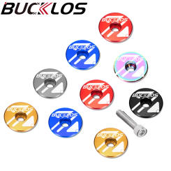 BUCKLOS Bike Headset Cover Universal Road Mountain Bicycle Stem Top Cap Bicycle Frame Headset Top Cap Bike Stem Cover