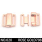 NO020 rose708 12mm