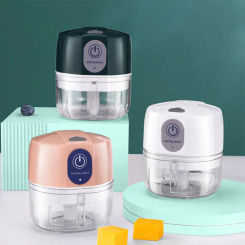 Home Multi-function 100/250mL Mini Electric Garlic Chopper USB Charging Meat Grinder Kitchen Food Processor