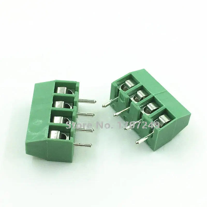 Description Picture 5 of item100Pcs KF350-3.5mm 2P/3P/4P/5/6Pins KF350-2P-3P-4P-5P-6P KF350 2-6Pin 3.5mm Straight Pin PCB Screw Terminal Block Connector ROHS