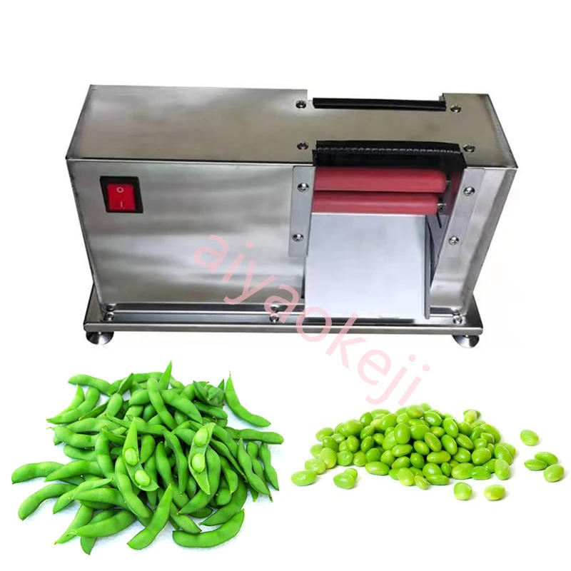Description Picture 4 of itemHigh Quality Pea Peeler Machine Bean Shelling Machine Electric Edamame Peeling Machine Green Soybean Sheller machine