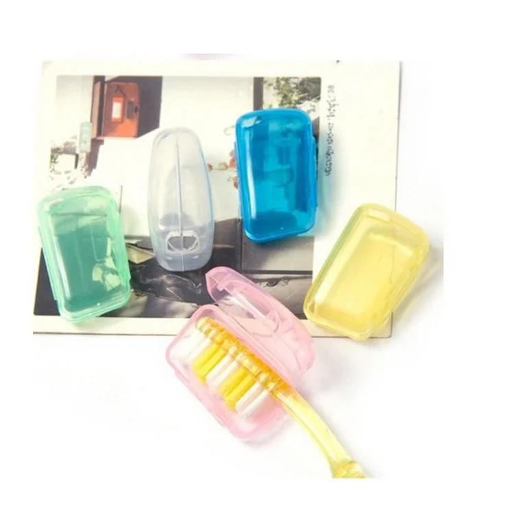 Description Picture 3 of item5Pcs/set Portable Toothbrush Head Cover Caps Tooth Brush Protector Case Holder Outdoor Travel Camping Bathroom Accessories