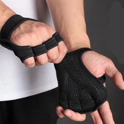 Hand Palm Protector Gym Fitness Gloves Bodybuilding Workout Power Weight Lifting Training Gloves Dumbbell Grips Pads Sport Glove