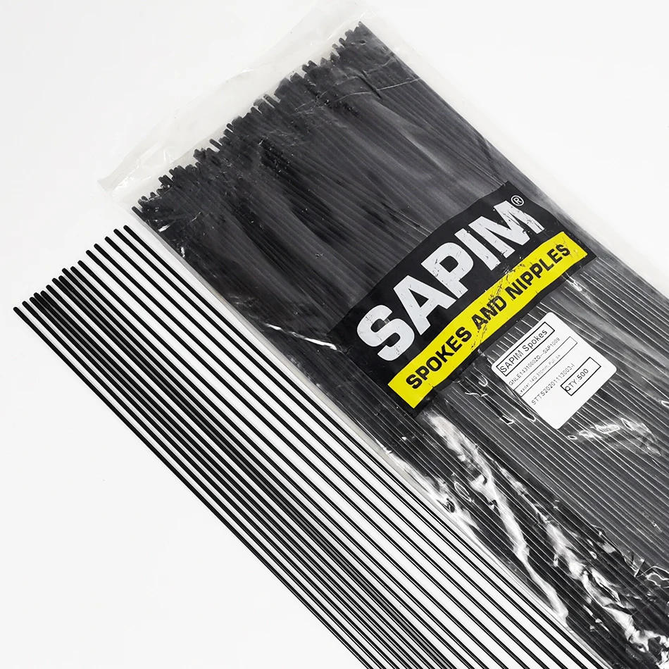 Description Picture 6 of itemSAPIM bicycle spokes 2.0 round j-bend/straight pull Spokes Black bikes with copper cap spokes Can choose any length below 310mm