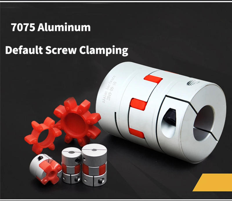 Description Picture 5 of itemGS GR D25L30 Thre Jaw Shaft Coupler Aluminium Motor Flexible Shaft Coupling Connector CNC Flexible Couple 4/5/6/6.35/8/10/12mm