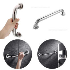 Stainless Steel Safety Bathroom Shower Tub Hand Grip Stainless Steel Safety Toilet Support Rail Disability Aid Grab Bar Handle