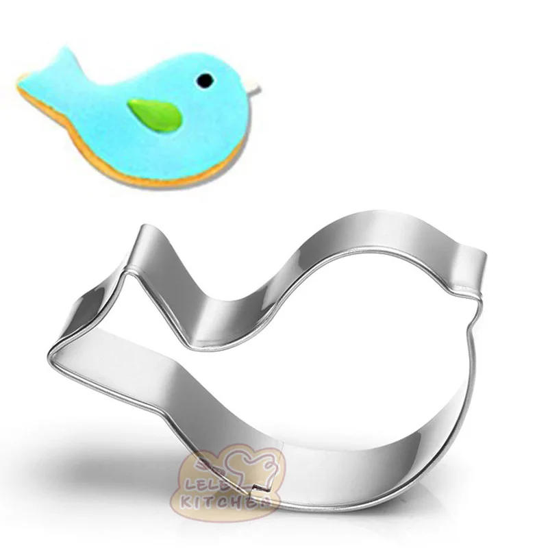 Description Picture 2 of item1pcs Bird Stainless Steel Cookie Cutter Biscuit Mould Fondant Cake Decorating Tools Pastry Shop Cupcake Toppers Chocolate Mold