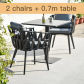0.7m table set b