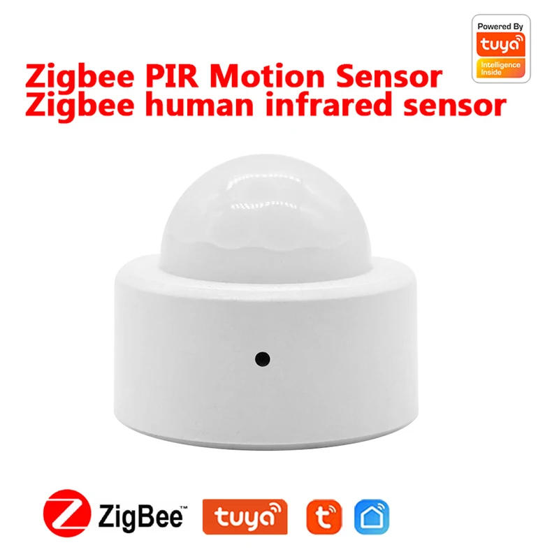 Description Picture 4 of item1/5PCS Tuya ZigBee PIR Motion Sensor Automation Human Body Infrared Detector Wireless Mini Security with Smart Life Gateway Hub