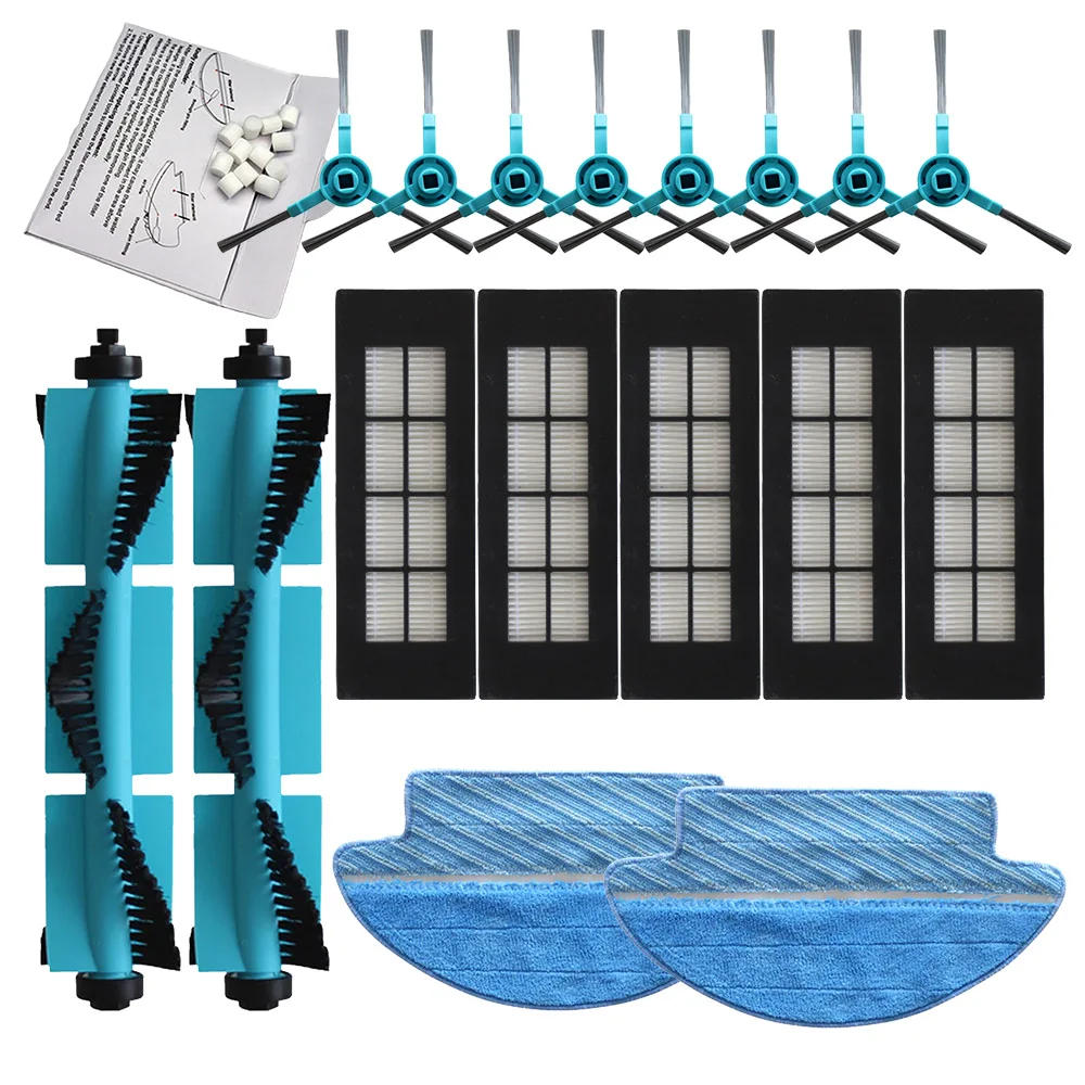 Description Picture 2 of itemRoller Main Roller Side Brush Hepa Air Filter Mop Cloth for Cecotec Conga 3090 Robot Vacuum Cleaner Replacement Parts