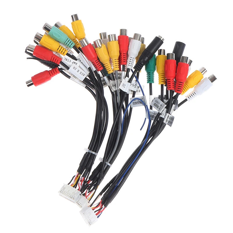 Description Picture 6 of itemAndroid radio Car Accessories RCA Output Wire Aux-in microphone Adapter Audio Cable Microphone Cable