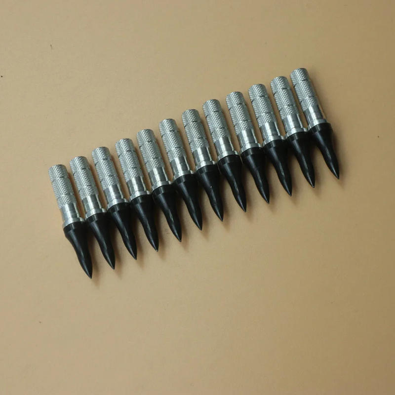 Description Picture 2 of item24PCS 75 GrainTarget Arrow Point Archery Broadheads with Aluminum Insert ID 6.2 mm Fit for Carbon / Fiberglass / Aluminum Arrow