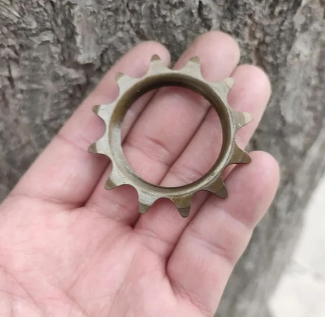 Description Picture 5 of itemMountain Bike Single Speed Track Bike Steel Flywheel 12T BMX Freewheel  Fixed Gear Flywheel 34MM Inner Diameter