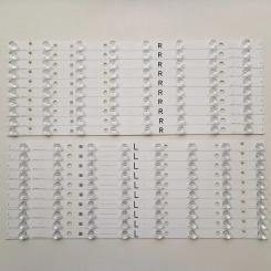 20 PCS LED Strip For tx-55cx750e TH-55CX700H TB5507U V1_01