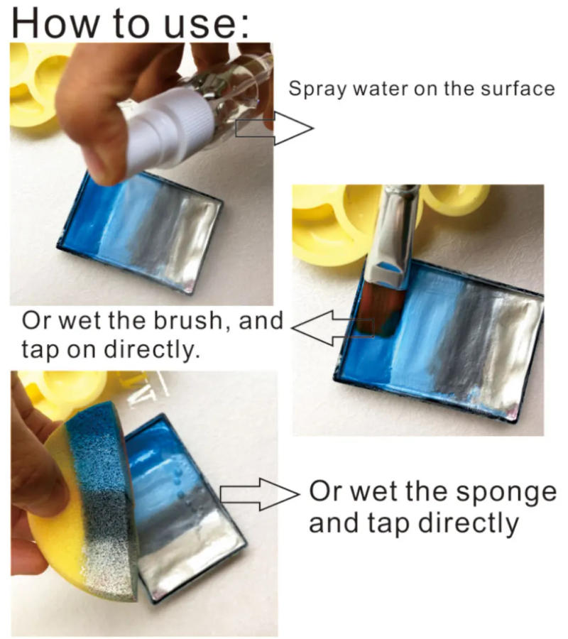 Description Picture 4 of item30g/pc Water Based Neon UV White Face And Body Paint Pigment Glow Under Neon for Cosplay, Festival, Party Makeup