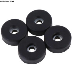 4Pcs Black Universal Tape plastic Pad Feet Bumper Washer Outer Diameter:30 Mm Holes Diameter:6 Mm Heigh:10mm
