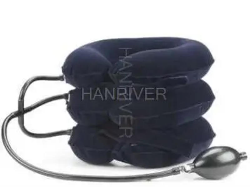 Description Picture 3 of itemAir Neck Traction Stretcher Spine Cervical Tractor Neck Stretching Collar Relief Pain Inflatable Cervical Support Pillow