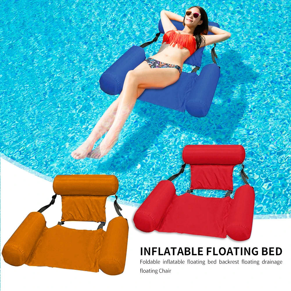 Description Picture 6 of itemInflatable Mattresses Water Swimming Hammock Lounge Chairs Pool Sports Toys Float Mat Toys Pools for Adults Floating Bed