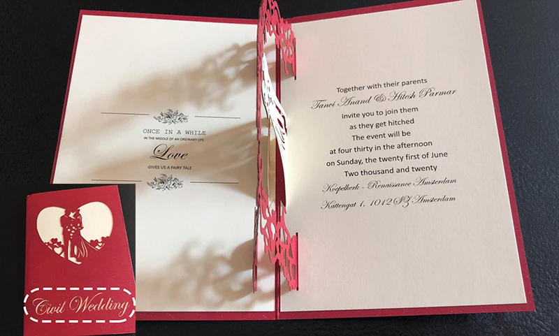 Description Picture 5 of item3D Pop UP Love Card for Wife and Girlfriend Gift for Valentine's Day Anniversary Wedding Invitation Greeting Thank You Cards