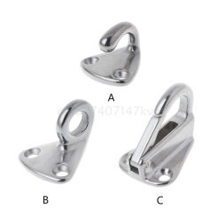 Stainless Steel Fending Hooks Fender Spring Hook Snap Attach Rope Boat Sail Tug Ship Marine Hardware Boats Accessories