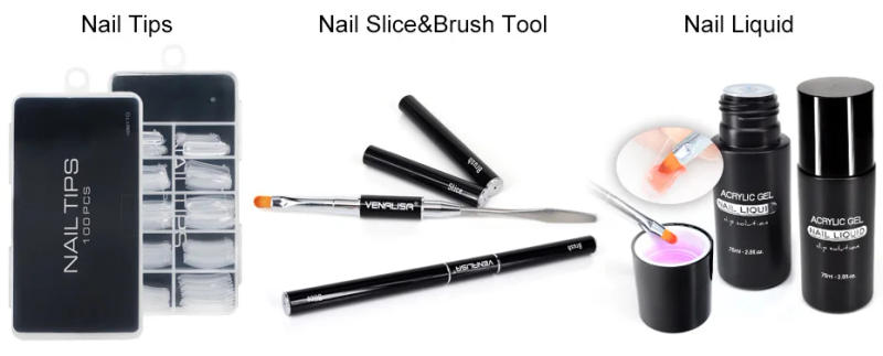 Description Picture 6 of itemVenalisa New Arrival Poly Nail Gel 15g Acrylic Gel with Nail Tips Nail Polish Extension Nail Art Clear Camouflage Gel