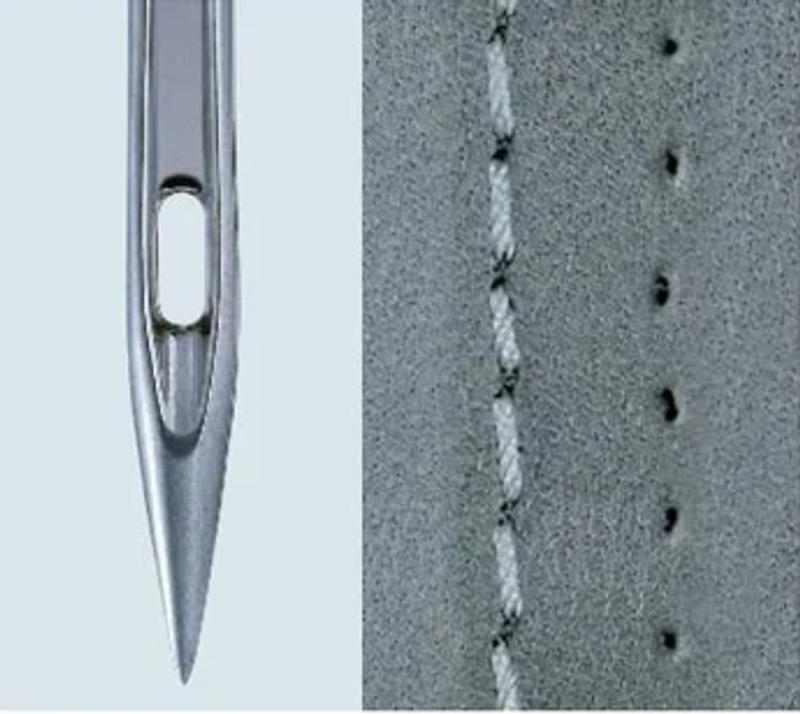 Description Picture 3 of item10 pieces Groz-beckert 134-35(R)DPX35 for Walking Foot Industrial Sewing Machine Needle