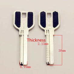 Best quality B312 House Home Door Key blanks Locksmith Supplies Blank Keys 15 pieces/lot