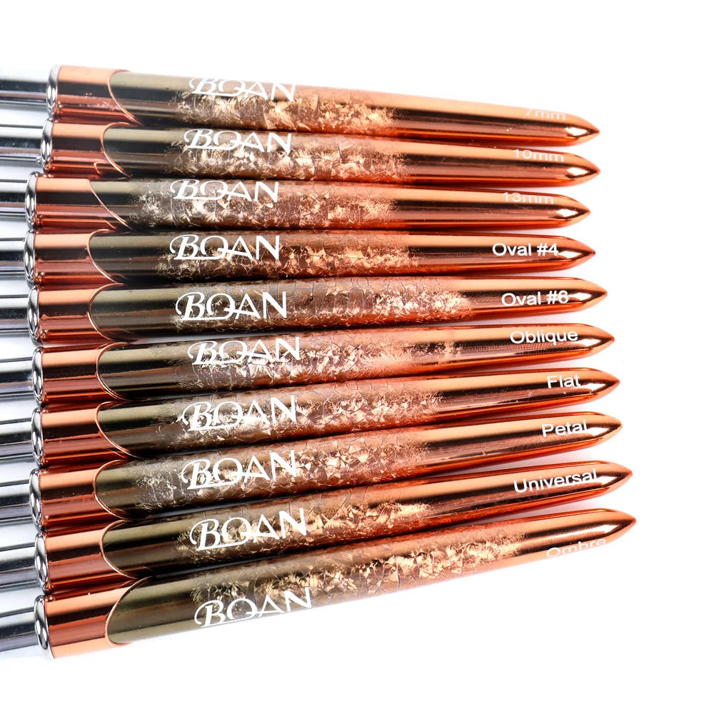 Description Picture 6 of itemBQAN New Rose Gold Handle Nail Brush UV Gel Liner Painting Pen Acrylic Drawing Brushes Nail Pen for Nails Nail Art Tool