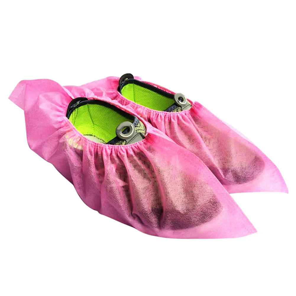 Description Picture 3 of item50/100pcs Disposable Shoe Cover Dustproof Non-slip Dhoe Cover Children Students Adult Non-woven Household Foot Cover