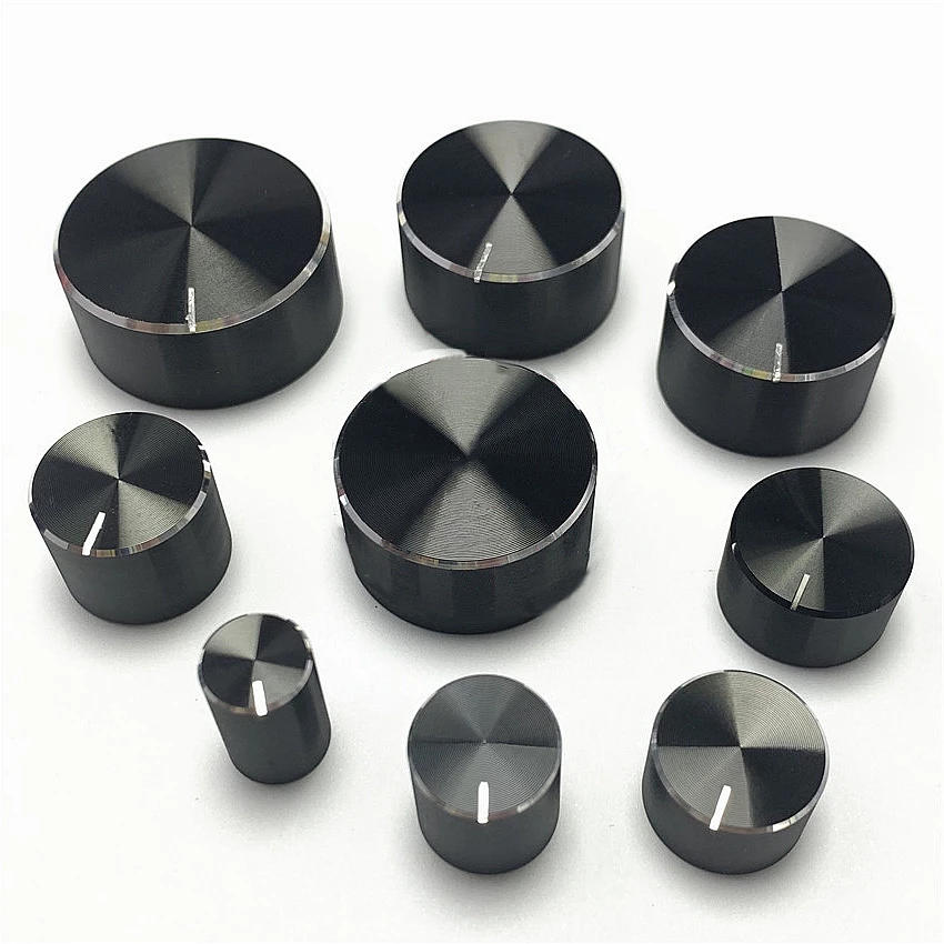Description Picture 4 of item1pcs Keyboard knob Aluminum Alloy Potentiometer Knob Cap Volume Control Knob Hat Rotation Switch for 6mm Roll Shaft/D-axis