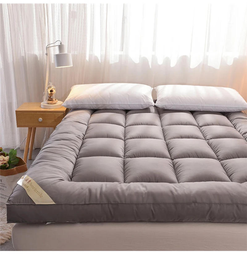 Description Picture 6 of itemLuxury Thicken warm soft comfortable Mattress Foldable student dormitory single double Mattresses Cover King Queen Twin Size