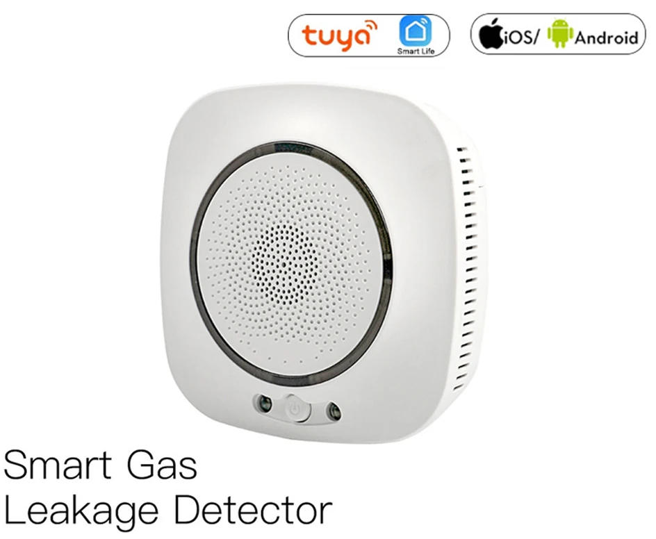 Description Picture 2 of itemWiFi Smart Gas Leakage Fire Security Detector Gas Combustible Alarm Sensor Smart Life Tuya App Control Home Security System