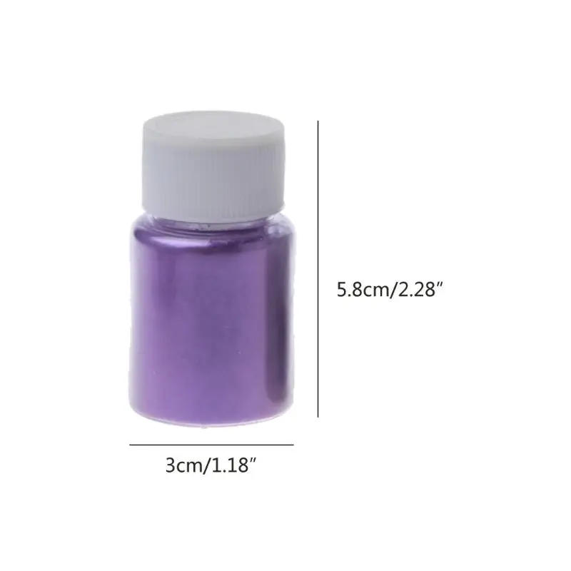 Description Picture 6 of item30-50 Colors Mica Pearl Powder Cosmetic Grade Resin Powdered Pigment Hand Soap Making Slime Resin Dye Candle Making 0.35oz