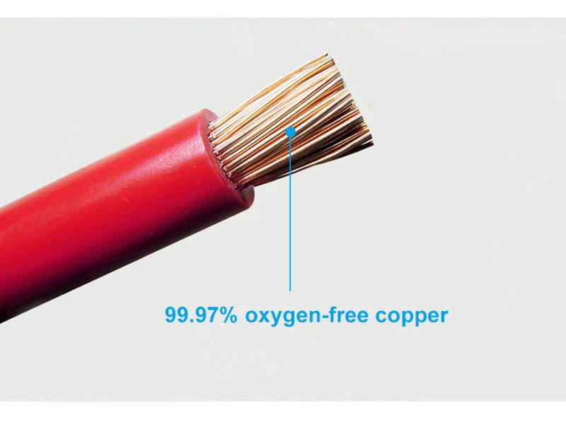 Description Picture 6 of itemBattery Inverter Cable Set with Terminals (EU/CN Stock) 8/6/4/2AWG Stranded Copper Cord Solar Power Connection Wire with Lugs
