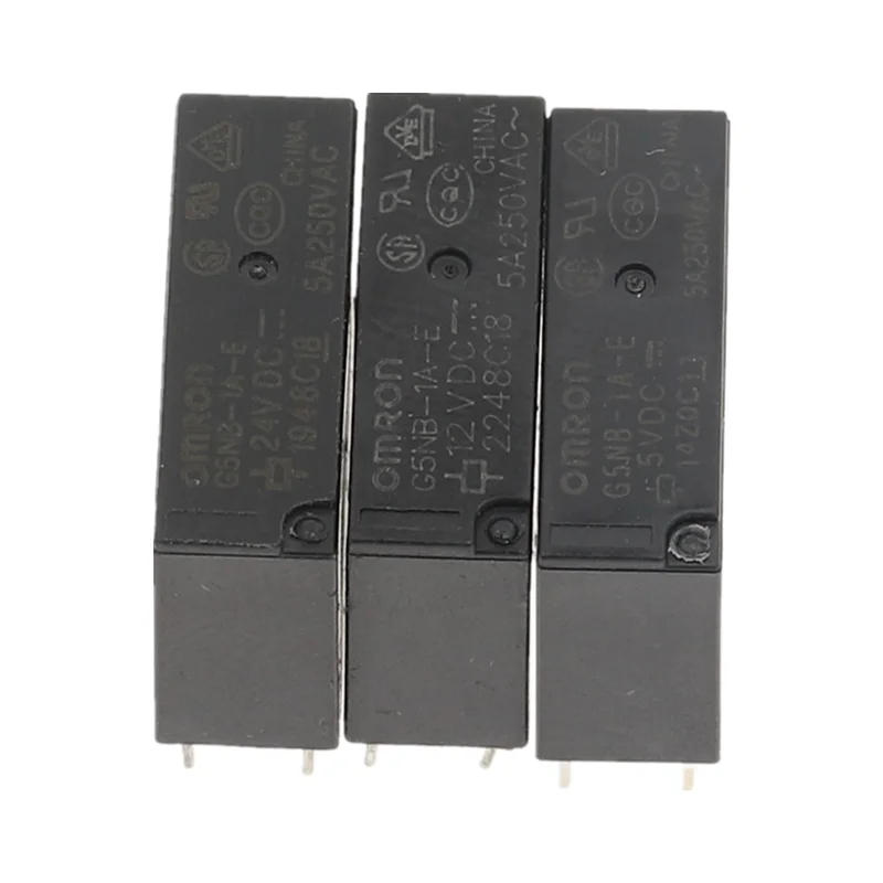 Description Picture 2 of item5PCS 5V 12V 24V Power Relays G5NB-1A-E- 5VDC 12VDC 24VDC 5A 250VAC 4PIN