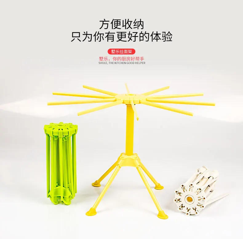 Description Picture 5 of itemFoldable Pasta Drying Rack Spaghetti Dryer Stand Noodles  Holder Hanging   Cooking Tools WF
