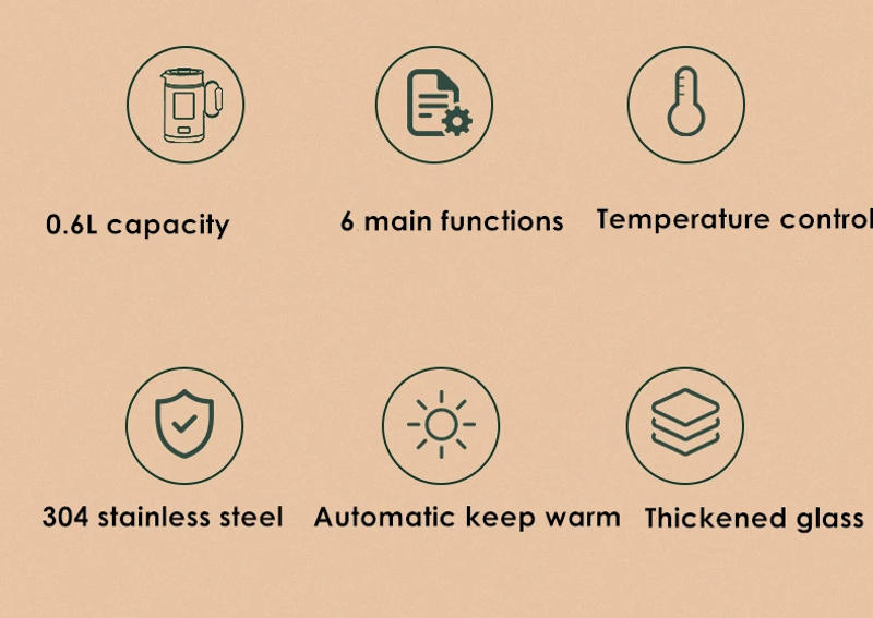 Description Picture 6 of itemPortable household mini health preserving pot glass tea maker hot water cup kettle boiled flower teapot 220v