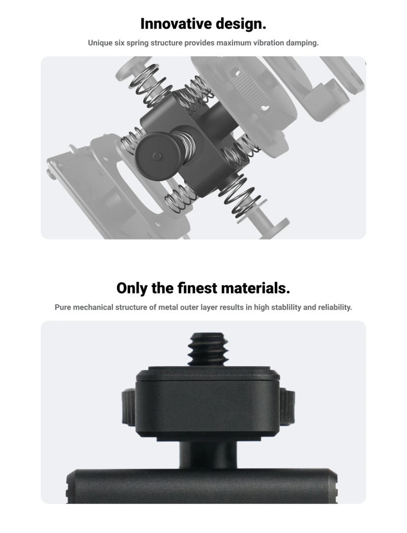 Description Picture 3 of itemOriginal Insta 360 X3 X2 Mechanical Floating Stabilizer Vibration Damper For Insta360 X4 X3 RS Accessories