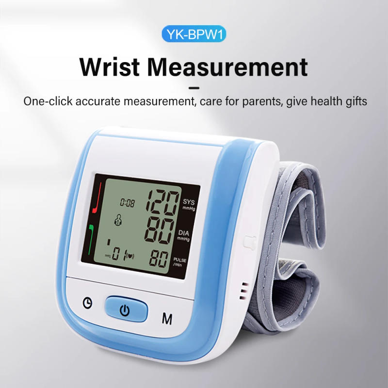 Description Picture 5 of itemYongrow Tonometer Automatic Wrist Digital Blood Pressure Monitor Digital lcd Sphgmomanometer Heart Beat Rate Pulse Meter
