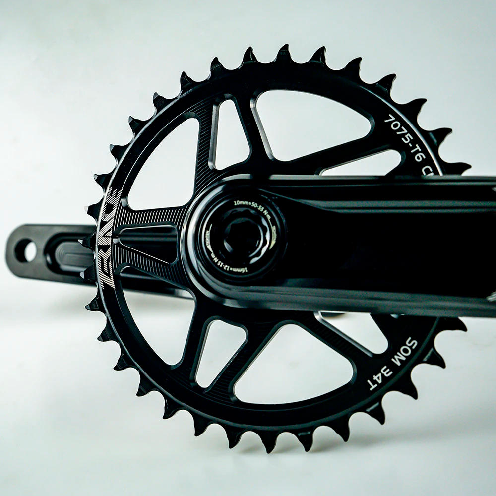 Description Picture 4 of itemZRACE 10s 11s 12s Chainrings, Eagle tooth 7075AL CNC, offset 3mm, MTB , for 3 screws Direct Mount Crank, compatible Eagle