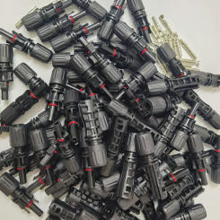 100 Pairs PV Connector 30A 50A Branch parallel connection 1500VDC Wire Connect Electrical Panel Cable Solar Plug Photovoltaic