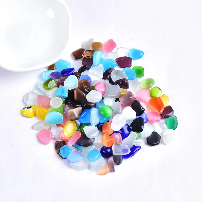 Description Picture 5 of item100g Natural Crystal Gravel Specimen Rose Quartz Amethyst Home Decor Colorful for Aquarium Healing Energy Stone Rock Mineral