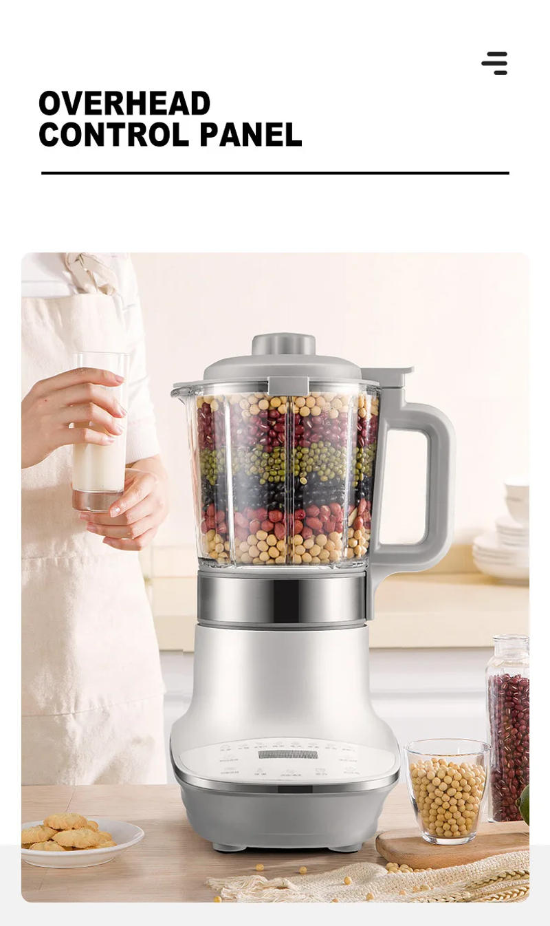 Description Picture 3 of itemAutomatic Soymilk Juicer Household Blender Mixer Food Heating Broken Cooking Machine Grain Baby Food Machine