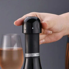 Leak-proof Vacuum Red Wine Bottle Cap Stop Silicone Sealed Champagne Bottle Stopper Vacuum Retain Freshness Wine Plug Bar Tools