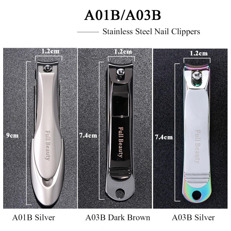 Description Picture 5 of itemProfessional Rose Gold Nail Clipper Trimmers Cutter for Thick Toenails Manicure Care Fingernail Nail Knife Clippers CH1557