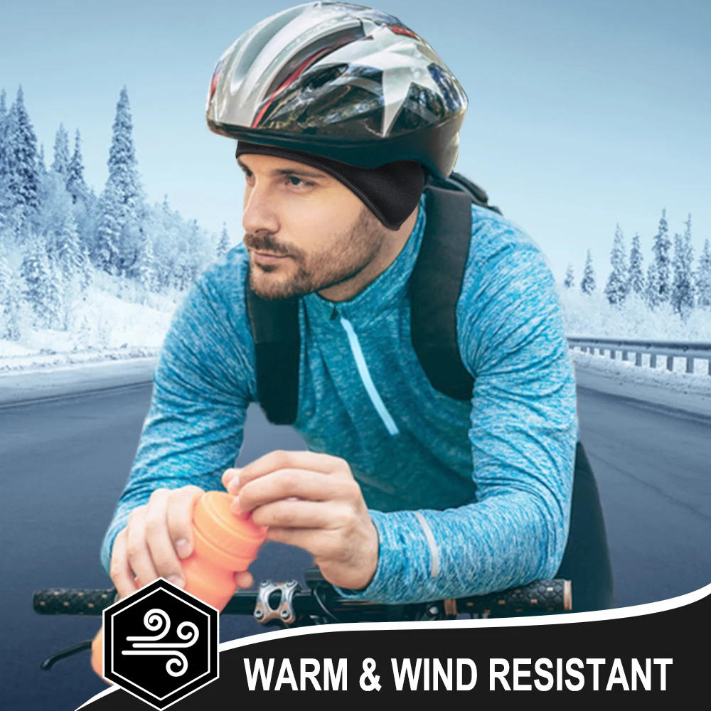 Description Picture 3 of itemWinter Sport Sweatband Warm Headband Thermal Fleece Head Band Gym Ski Yoga Fitness Cycling Tennis Running Hair Bandage Men Women