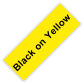 Black on Yellow